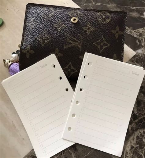 cahier louis vuitton|louis vuitton refill agenda.